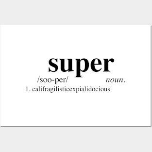 supercalifragilisticexpialidocious - Dictionary Posters and Art